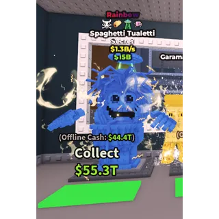 rainbow spaghetti tualetti 1.3b/s