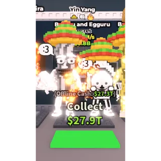 Yin yang bacuru and egguru 504m/s