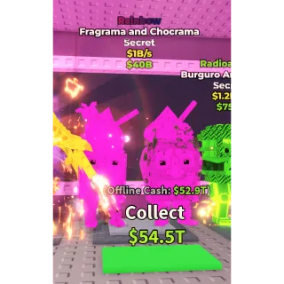 Rainbow Fragrama and Chocrama 1b/s