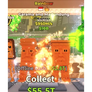 rainbow garama and madundung 950m/s