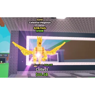 gold celestial pegasus 