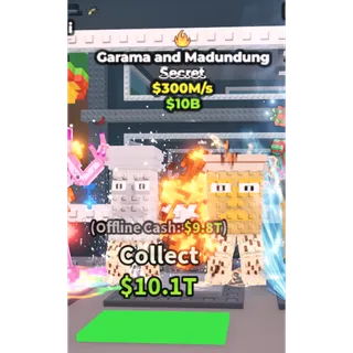 garama and madundung 300m/s