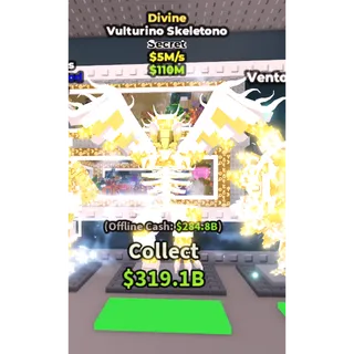 divine vulturino skeletono 