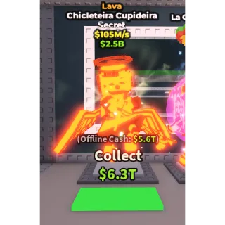 Lava Chicleteira cupideira