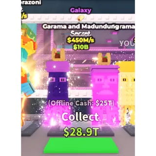 galaxy garama and madundung 450m/s