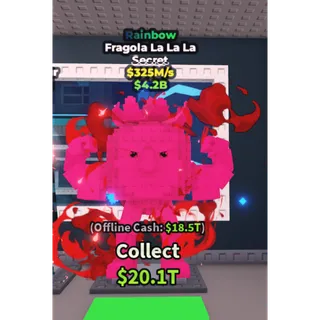 rainbow fragola la la la 