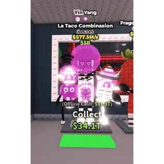 Yin yang la taco combinasion 577.5m/s