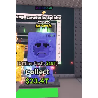 rainbow lavadorito spinito 540m/s