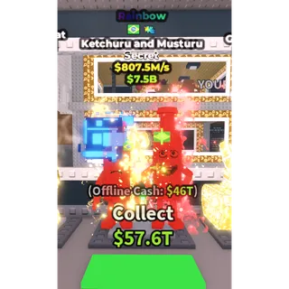 rainbow ketchuru and musturu 807.5m/s