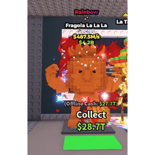 rainbow fragola la la la 487.5m/s