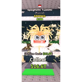 SPAGHETTI TUALETTI 300m/s