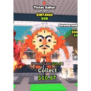 tictac sahur 187.5m/s