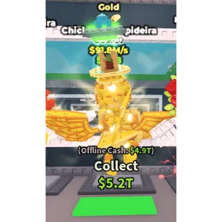 gold  Chicleteira cupideira 91.8m/s