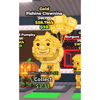 gold fishino clownino