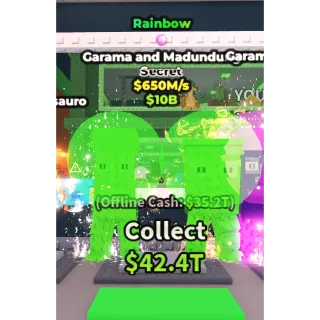 rainbow garama and madundung 650m/s