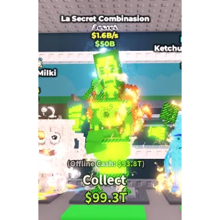 radioactive La secret combinasion 1.6b/s