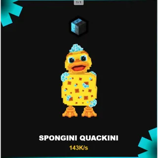 CYBER SPONGINI QUACKINI