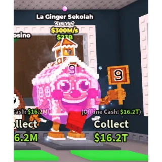 La ginger sekolah 300m/s