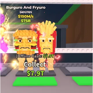 burguro and fryuro 150m/s