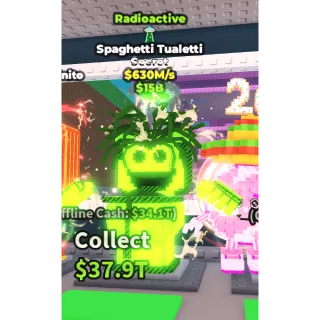 radioactive spaghetti tualetti 