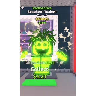 radioactive spaghetti tualetti 510m/s