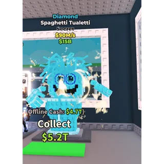 Diamond Spaghetti Tualetti