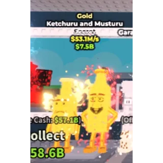 gold ketchuru and musturu 