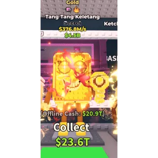 gold tang tang keletang 376.8m/s