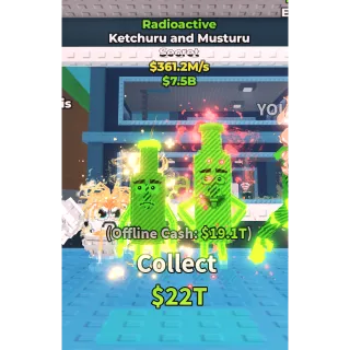 Ketchuru and Musturu radioactive 