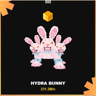 gold HYDRA BUNNY 
