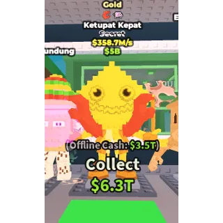 gold ketupat kepat 358.7m/s