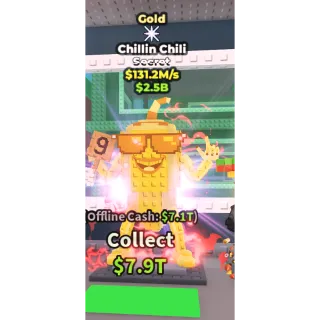 gold chillin chili 131.2m/s