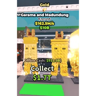 gold garma and madundung 162.5m/s