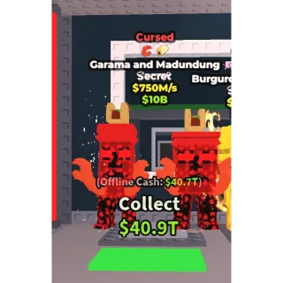 cursed garama and madundung 750m/s