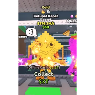 gold ketupat kepat 376.2m/s