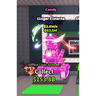 candy ginger cisterna 