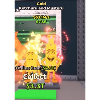 gold  Ketchuru and Musturu 