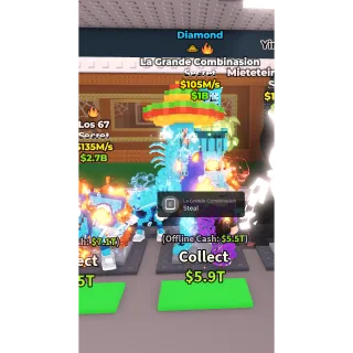 diamond la grande combinasion 105m/s