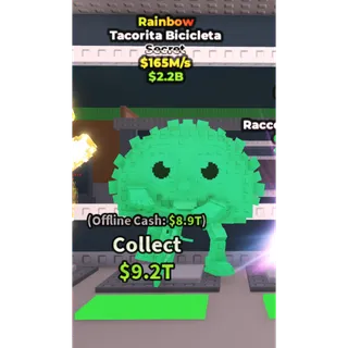 rainbow tacorita bicicleta 