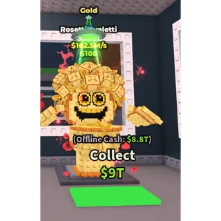 gold rosetti tualetti 162.5m/s