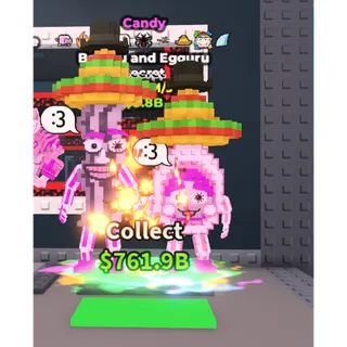 candy bacuru and egguru 972m/s