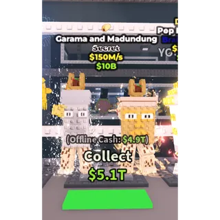 garama and madundung 150m/s