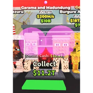 garama and madundung 200m/s