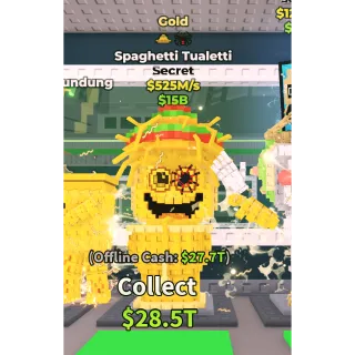 gold spaghetti tualetti 525m/s