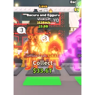 lava bacuru and egguru 528m/s