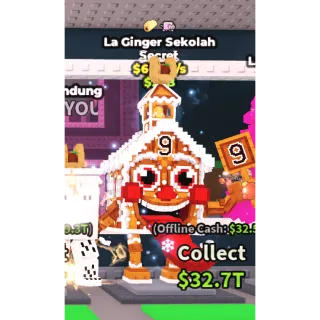 La ginger sekolah 600m/s