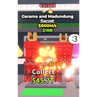 cursed garama and madundung 800m/s