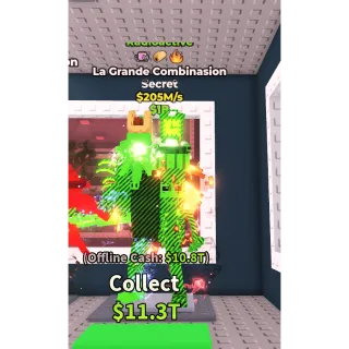 RADIOACTIVE LA GRANDE COMBINASION 205M/S