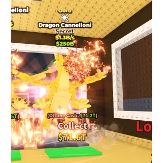 gold dragon cannelloni 1.3b/s