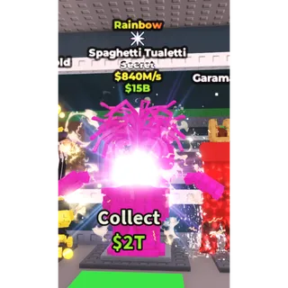 rainbow spaghetti tualetti 840m/s